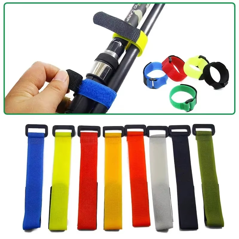Fishing Rod Repair Kit - 10Pcs Reusable Fishing Rod Tie Magic
