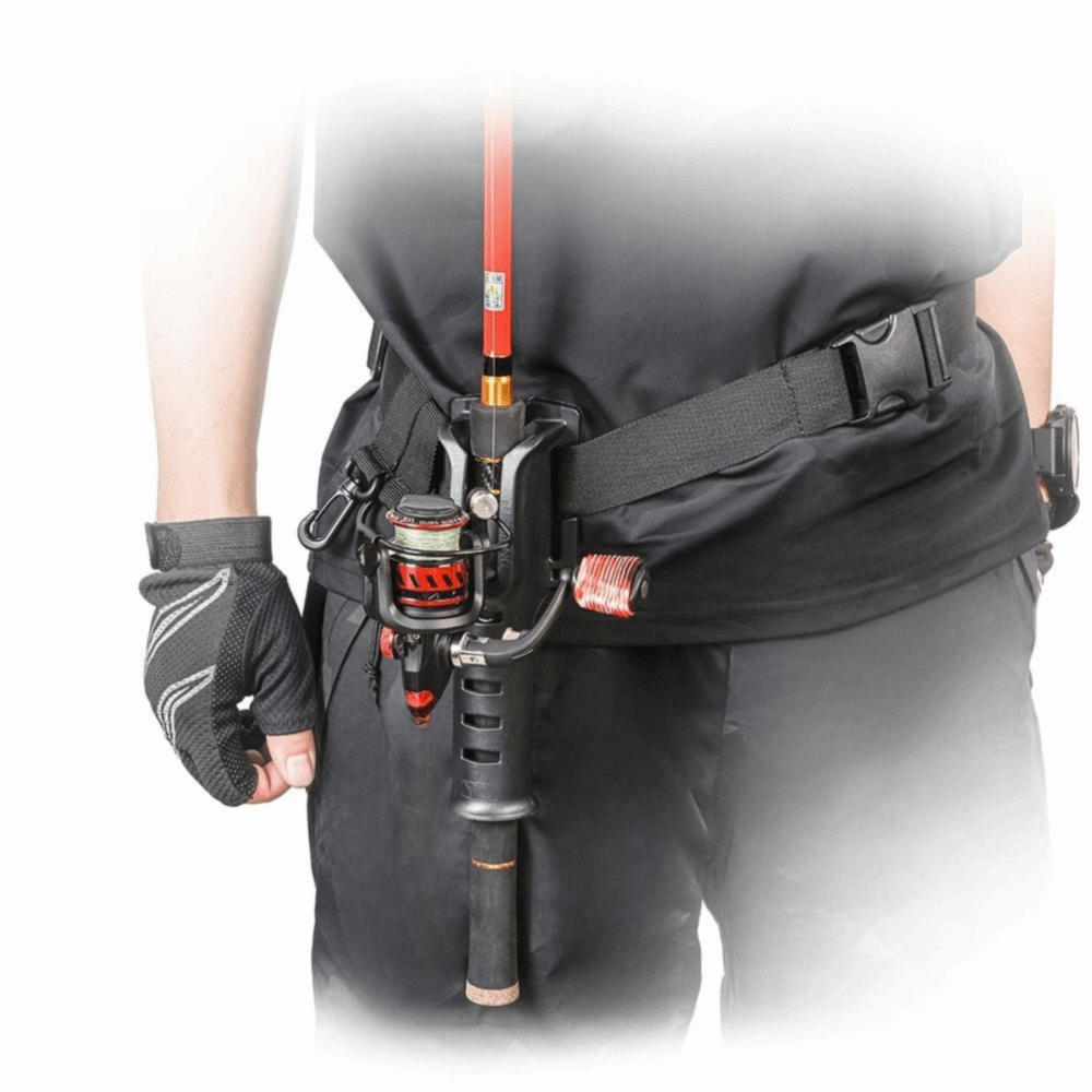 Fishing Rod Repair Kit - Adjustable Fishing Rod Belt Holder Hanging