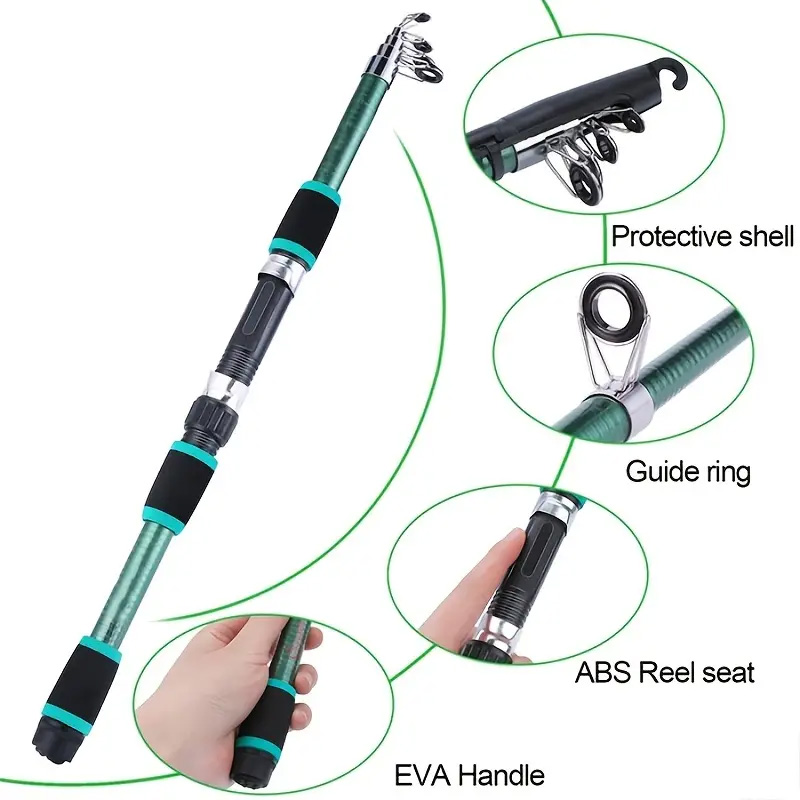 Fishing Pole Set Full Kits Wit - огляд і ціна Fishing Rod Surf