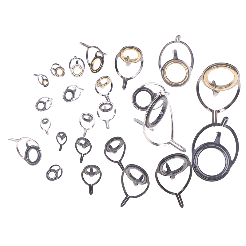 8Pcs Fishing Tackle Stainless  - огляд і ціна Fishing Rod Tip Replacement