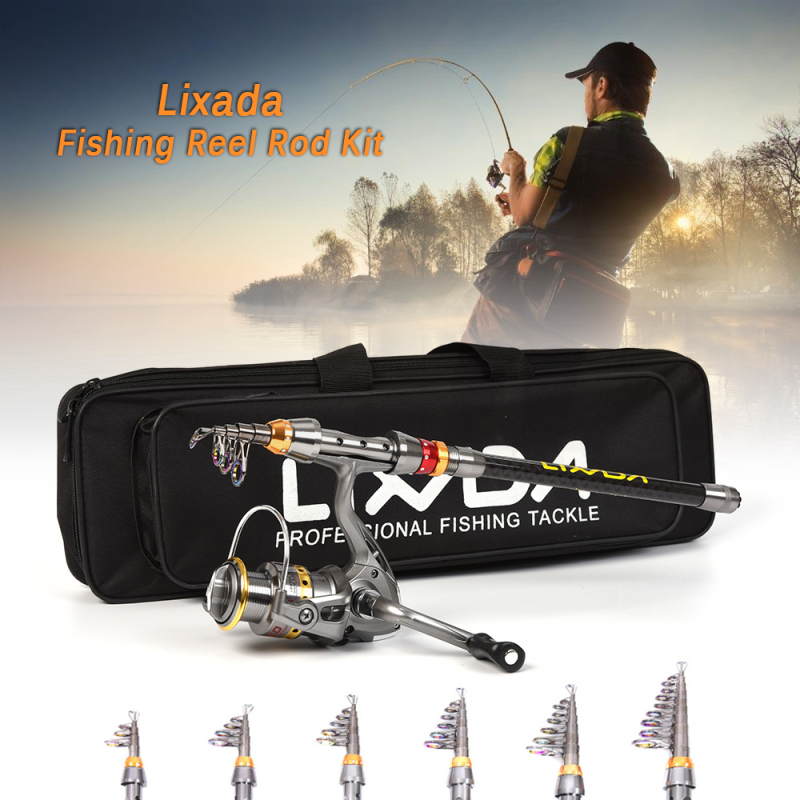 Lixada Telescopic Fishing Rod  - огляд і ціна Fishing Rod Surf
