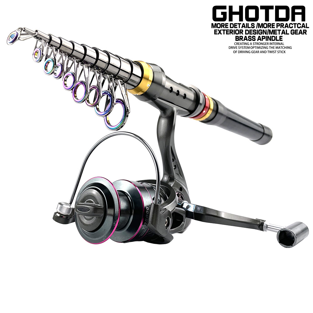 1.8-3.6m Carbon Fiber Spinning - огляд і ціна Fishing Rod Surf
