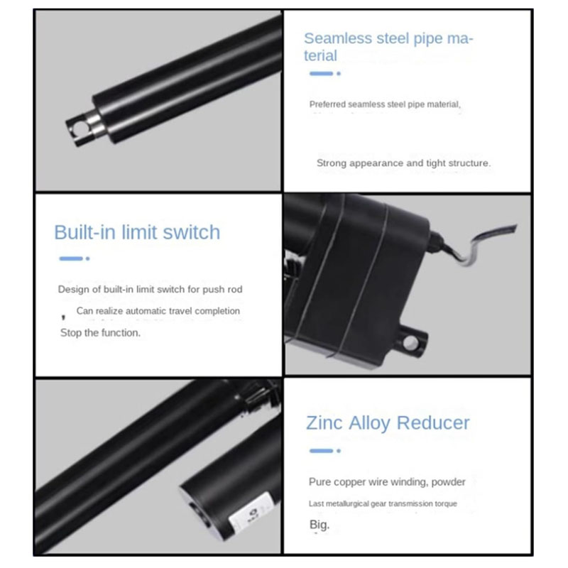 DC 12V 24V 7000N Linear Actuat - огляд і ціна Fishing Rod Telescopic
