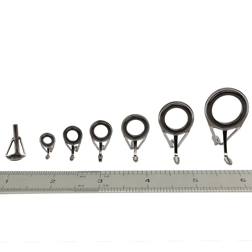 7pcs/set Fishing Tackle Stainl - огляд і ціна Fishing Rod Tip Replacement